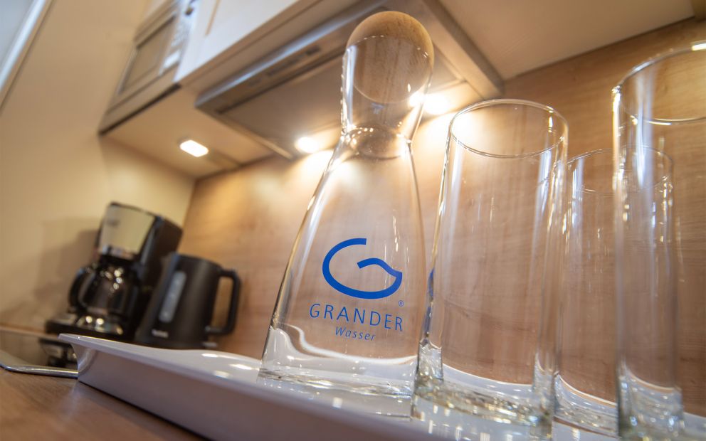 Küche der Ferienwohnung 6 im Ferienhaus Haußmann, Schwangau